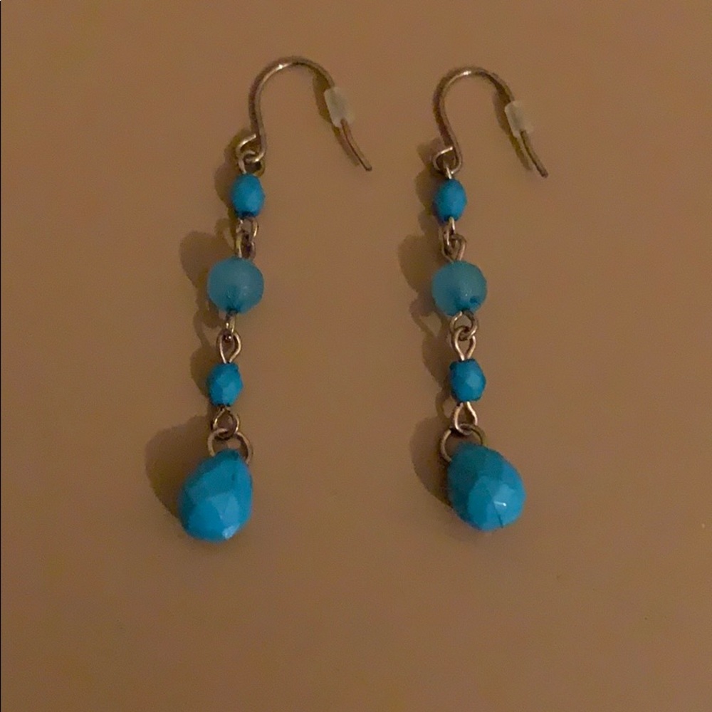 Turquoise Dangling Drop Earrings